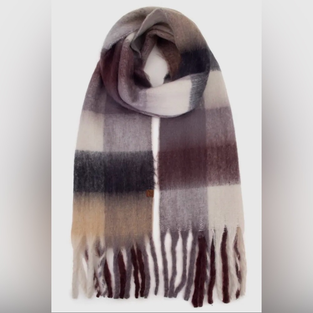 Woodland Gingham Cozy Scarf